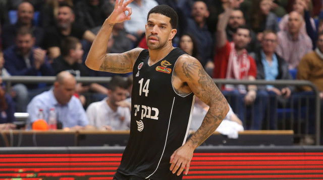 ג'יימס פלדין שחקן הפועל ירושלים (צילום: קובי אליהו)