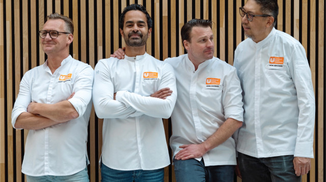 צוות החדשנות הקולינרית של יוניליוור פודסולושיינז (צילום: יחצ)