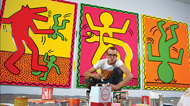 קית' הרינג (צילום: אלן טננבאום)