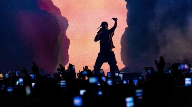 "תקתק" את הקהל הישראלי, טראוויס סקוט (צילום: אלון לוין)