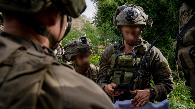 חיפוש אחר המחבל  (צילום: דובר צה"ל)