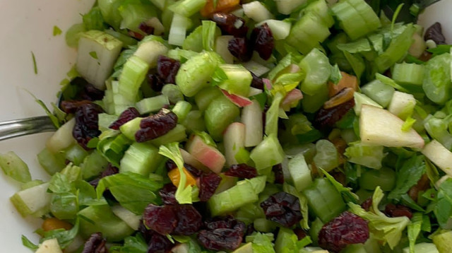 סלט סלרי משגע (צילום: לירון ספיר)