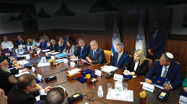 ישיבת ממשלה (צילום: פול מרק ישראל סלם פלאש  90)