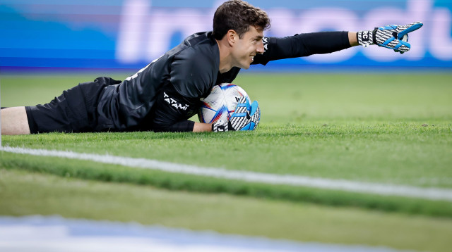 ג'וש כהן שוער מכבי חיפה (צילום: מאור אלקסלסי)