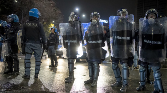 שוטרים איטליה (צילום: GettyImages)