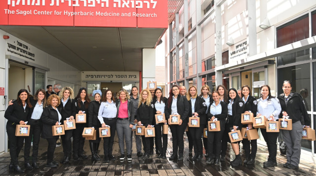 חודש המעשים הטובים בשירות בתי הסוהר (צילום: דוברות בית חוחים שמיר)