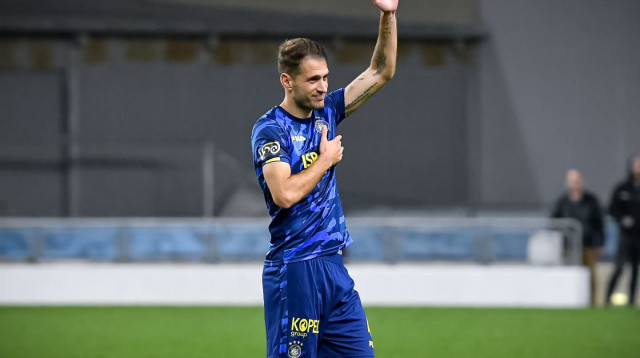 אנריק סבוריט שחקן מכבי תל אביב (צילום: אריאל שלום)