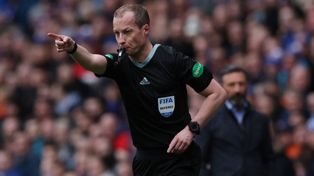 שופט הכדורגל ווילי קולום (צילום: GettyImages, Ian MacNicol)