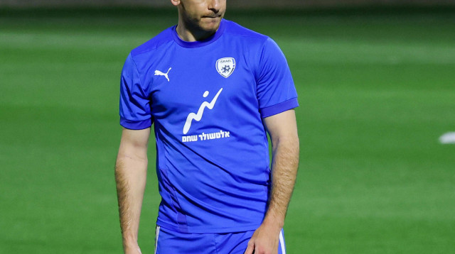 איאד אבו עביד, שחקן נבחרת ישראל (צילום: דני מרון)