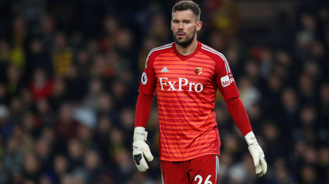 בן פוסטר שוער ווטפורד (צילום: רויטרס)