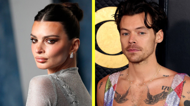 הארי סטיילס, אמילי רטאייקאוסקי (צילום: רויטרס)