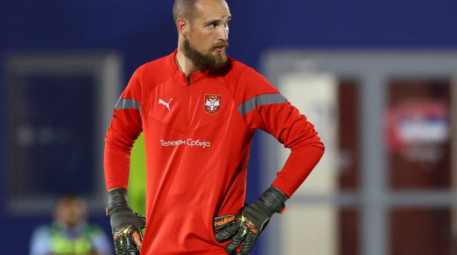 פרדראג ראיקוביץ', שוער נבחרת סרביה (צילום: רויטרס)