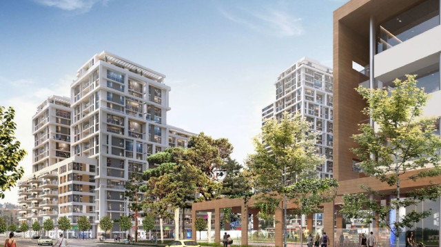 השכונה החדשה שתוקם באזור (צילום: יסקי מור סיוון אדריכלים)