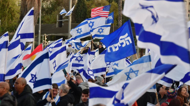 צעדת הימין בתל אביב (צילום: אבשלום ששוני)