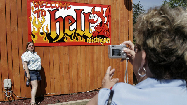 העיירה הל במישיגן ארה"ב (צילום: גטיאימג'ס)