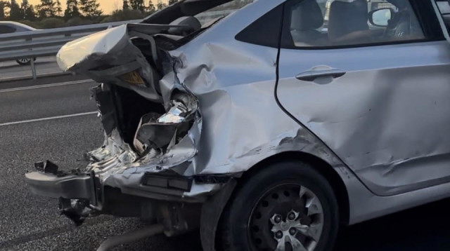 תאונת דרכים (צילום: צילום מסך אינסטגרם)