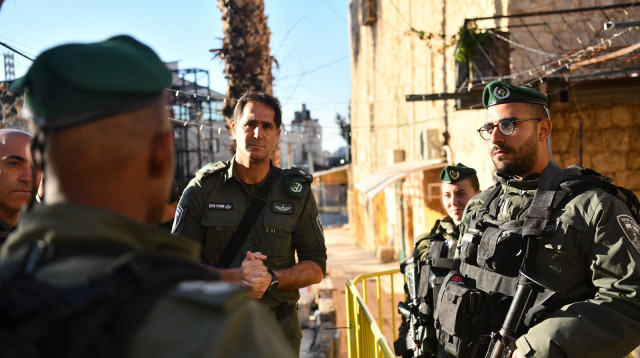 פעילות הכוחות (צילום: דוברות המשטרה)