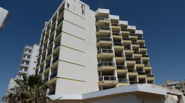 מלון "גליל" בנתניה בו אירע האונס (צילום: אבשלום ששוני)