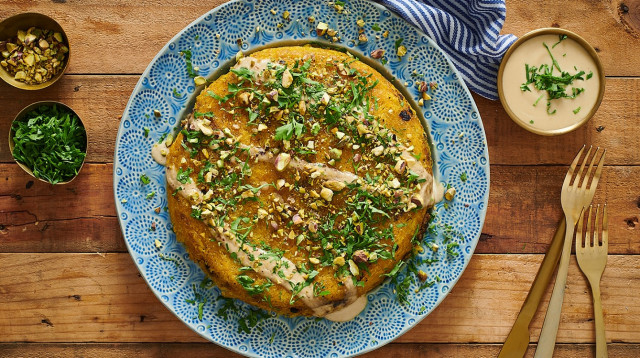 כנאפה בשר עם אטריות אורז כשר לפסח (צילום: יח"צ, מאסטר שף)