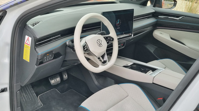 פולקסוואגן ‎‎ID.7 (צילום: אודי עציון)