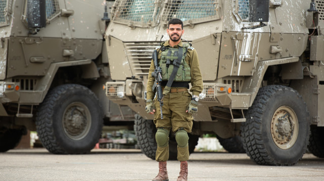 סרן יוסף גדיר (צילום: דובר צה"ל)