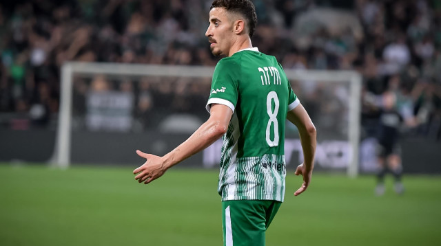 שחקן מכבי חיפה דולב חזיזה (צילום: אריאל שלום)