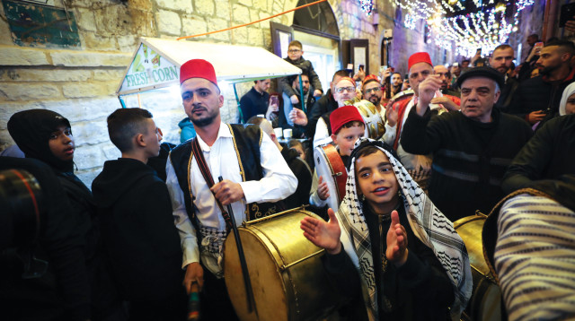 חגיגות רמדאן בירושלים (צילום: ג'מאל עוואד, פלאש 90)