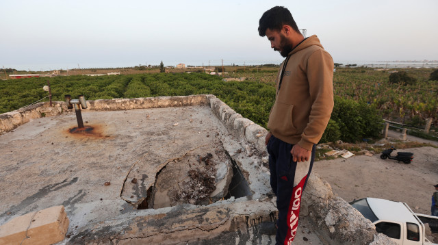 נזקי התקיפה בדרום לבנון (צילום: רויטרס)