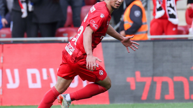 שאפי סוליימאנוב הפועל באר שבע (צילום: דני מרון)