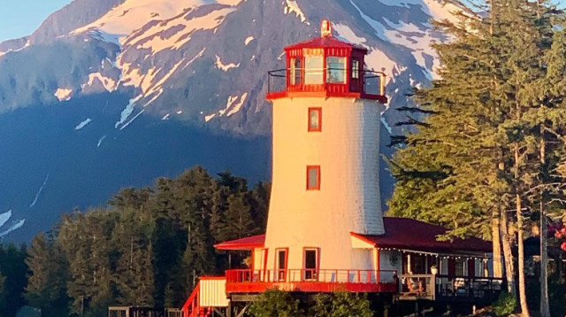 מגדלור סיטקה: העיר סיטקה, אלסקה, ארה"ב (צילום: צילום מסך אינסטגרם)