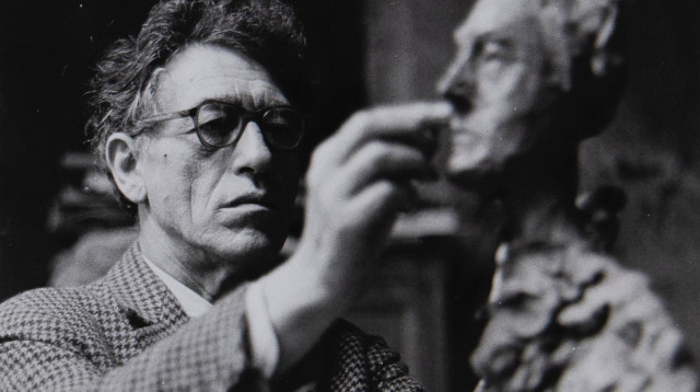 אלברטו ג'קומטי (צילום: הרברט מאטר)