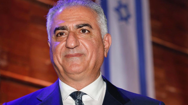 רזא פהלווי בעצרת יום השואה (צילום: מרק ישראל סלם)