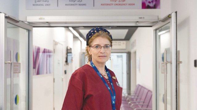 חני, המיילדת שהחליטה לתרום כליה ביום השואה (צילום: ללא קרדיט)