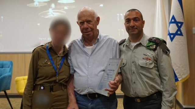 אברהם הראל בקריה (צילום: דובר צה"ל)