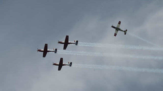 חיל האוויר מתאמן למטס יום העצמאות 2023 (צילום: אבשלום ששוני)