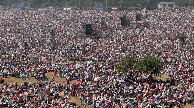 אירוע המוני בהודו (צילום: רויטרס)