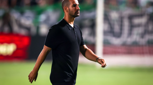 אחד האנשים שמאחורי ההצלחה של מכבי חיפה. גל אלברמן מנהל צוות שלם שעוזר לברק בכר להצליח (צילום: מאור אלקסלסי)