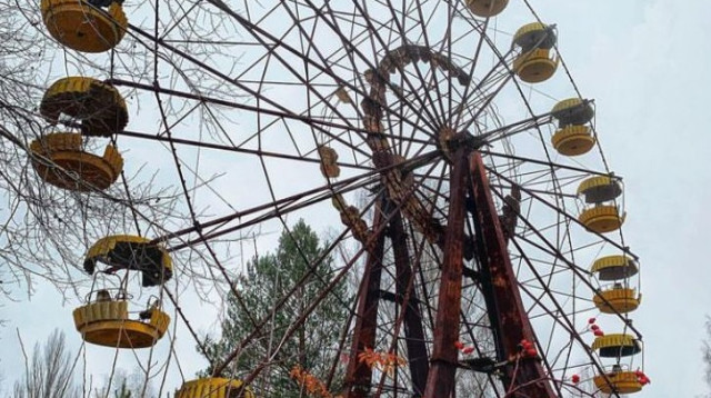Pripyat Amusement Park, אוקראינה (צילום: צילום מסך אינסטגרם)
