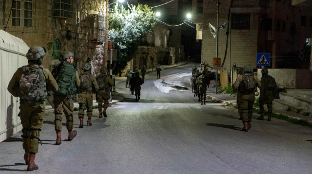 לוחמי צה"ל ביהודה ושומרון (צילום: דובר צה"ל)