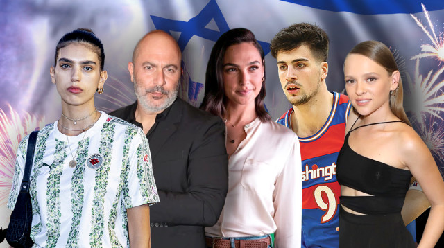 גל גדות, דני אבדיה, סאן מזרחי, שירה האס, ליאור רז (צילום: הוט,רויטרס,לנס הפקות - ערן לם,רפי דלויה ולנס הפקות,דימה ריינשטיין,אור גפן)