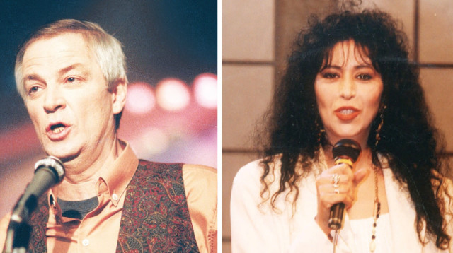 עפרה חזה, אריק איינשטיין (צילום: קוקו)