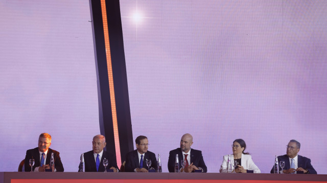 טקס פרס ישראל (צילום: אוליבייה פיטוסי, פול)