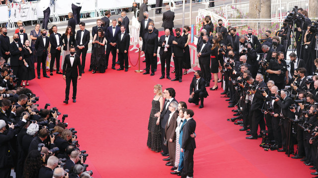  ארכיון -השטיח האדום בפסטיבל קאן (צילום: Andreas Rentz Getty Images)