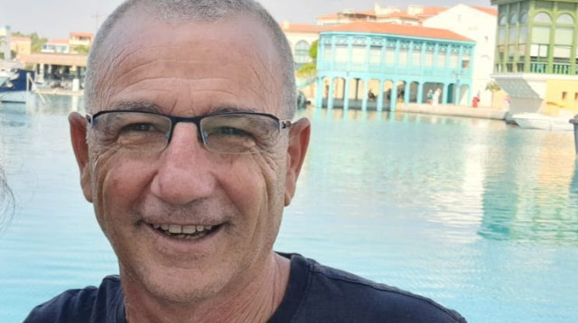 מכבי חיפה בדמו. אברהם אבוקרט (צילום: באדיבות המצולם)