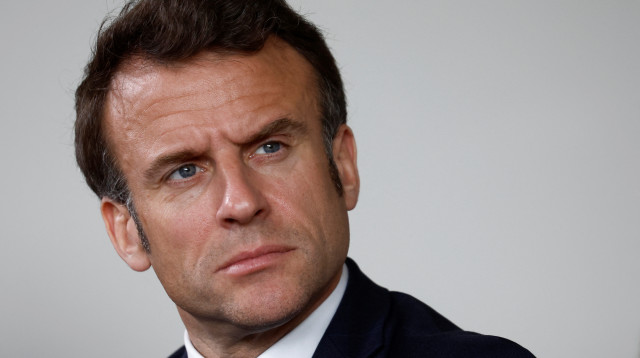 עמנואל מקרון (צילום: REUTERS/Gonzalo Fuentes/Pool)
