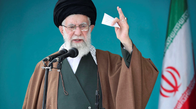 עלי חמינאי (צילום: Office of the Iranian Supreme Leader/WANA (West Asia News Agency) via REUTERS)