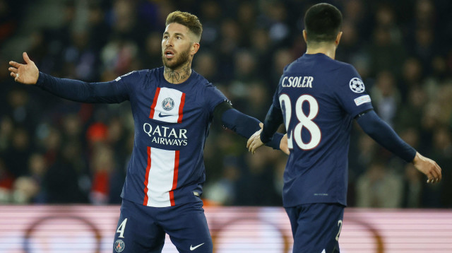 סרחיו ראמוס חוגג (צילום: רויטרס)