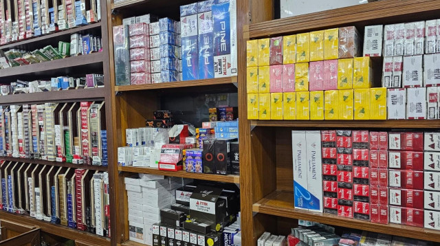 הסיגריות שנתפסו בבקעת הירדן (צילום: דוברות המשטרה)