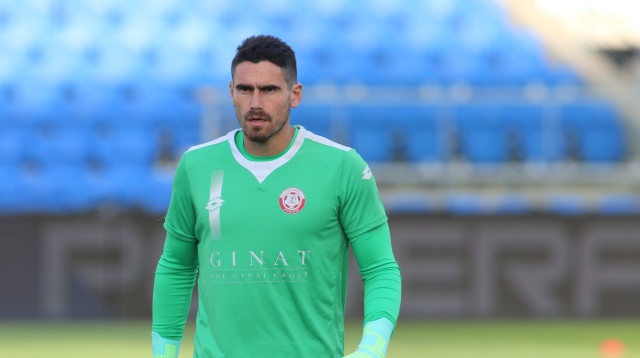 רובי לבקוביץ' שוער הפועל חדרה (צילום: שלומי גבאי)