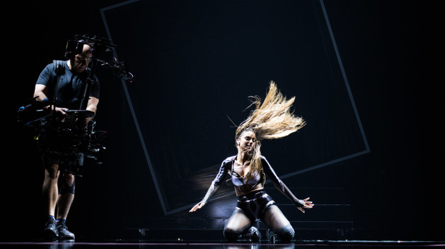 נועה קירל, חזרה ראשונה להופעה באירוויזיון 2023 (צילום: Chloe Hashemi / EBU)